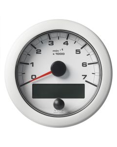 VDO 3-3/8" (85mm) OceanLink NMEA 2000 Tach - 7000 RPM - White Dial & Bezel