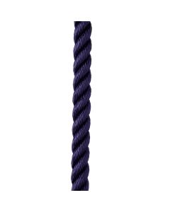 New England Ropes 3/8" X 25' Premium Nylon 3 Strand Dock Line - Navy Blue