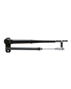 Marinco Wiper Arm Deluxe Black Stainless Steel Pantographic - 17"-22" Adjustable