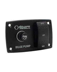 Albin Pump 3-Way Bilge Panel - 12/24V