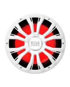 Boss Audio MRG10W 10" Marine 800W Subwoofer w/Multicolor Lighting - White