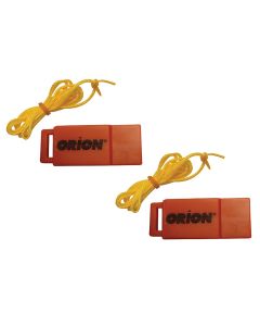 Orion Safety Whistle w/Lanyards - 2-Pack