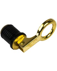 Sea-Dog Brass Snap Handle Drain Plug - 1"
