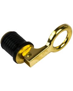 Sea-Dog Brass Snap Handle Drain Plug - 1-1/4"