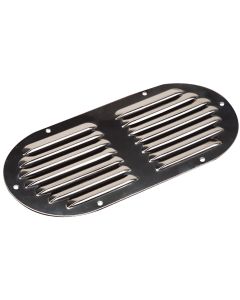 Sea-Dog Stainless Steel Louvered Vent - Oval - 9-1/8" x 4-5/8"