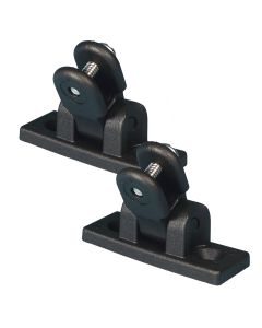 Carver Deck Hinge Nylon Pair - Black
