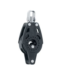 Harken 40mm Carbo Single Ratchet Block w/Swivel & Becket