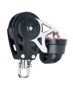 Harken 40mm Carbo Single Ratchet Block w/Swivel Becket & Cam Cleat