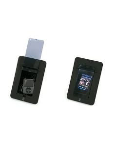 Poly-Planar Spa Side Smartphone Enclosure w/Door - Black