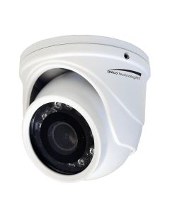 Speco 4MP HD-TVI Mini Turret Camera 2.9mm Lens - White Housing