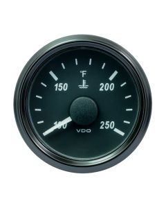 VDO SingleViu 52mm (2-1/16") Water Temperature Gauge - 250&deg;F - 450-30 Ohm