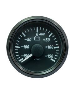 VDO SingleViu 52mm (2-1/16") Ammeter - 150 AMP
