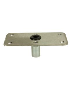 Springfield KingPin&trade; 4" x 8" - Stainless Steel - Rectangular Base