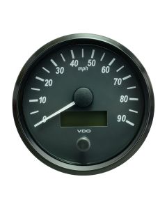 VDO SingleViu 100mm (4") Speedometer - 90 MPH