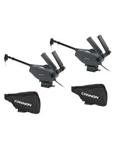 Cannon Optimum&trade; 10 BT Electric Downrigger 2-Pack w/Black Covers