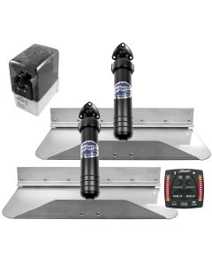 Bennett Marine 18x9 Hydraulic Trim Tab System w/One Box Indication