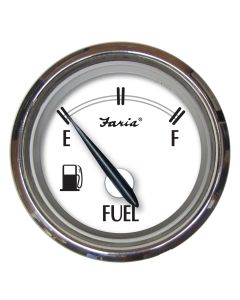 Faria Newport SS 2" Fuel Level Gauge - E-1/2-F