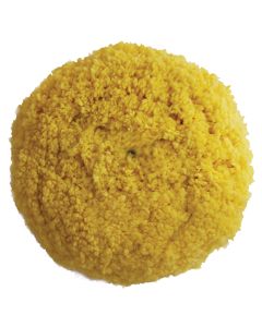 Presta Yellow Yellow Blended Wool Medium Cutting Pad - 9" Screw-On Pad