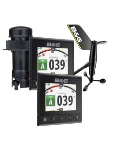 B&G Triton2 Speed, Depth & Wireless Wind System Pack - 2 Triton&sup2; 4.1" Color Display, DST810 Transducer, WS320 Wireless Wind Sensor & NMEA2000 Starter Kit
